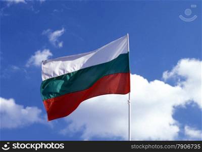 the army of Bulgaria with the Bulgaria Flag at Fort of the city of Veliko Tarnovo in the north of Bulgaria in east Europe.. EUROPE BULGARIA BLACK SEA