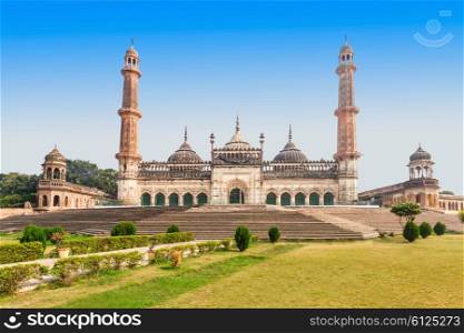 The Asfi Mosque, located near the Bara Imambara in Lucknow, India