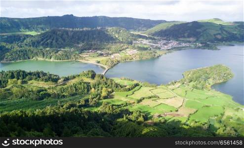 The astonishing Lagoon of the Seven Cities  Lagoa das 7 cidades  - Azores - Portugal