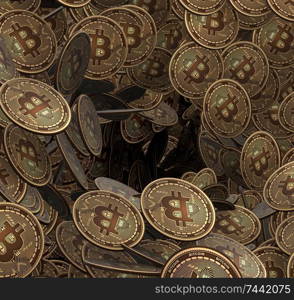 The background made of many cryptocurrency bitcoin - 3d rendering. Background made of many cryptocurrency bitcoin - 3d rendering