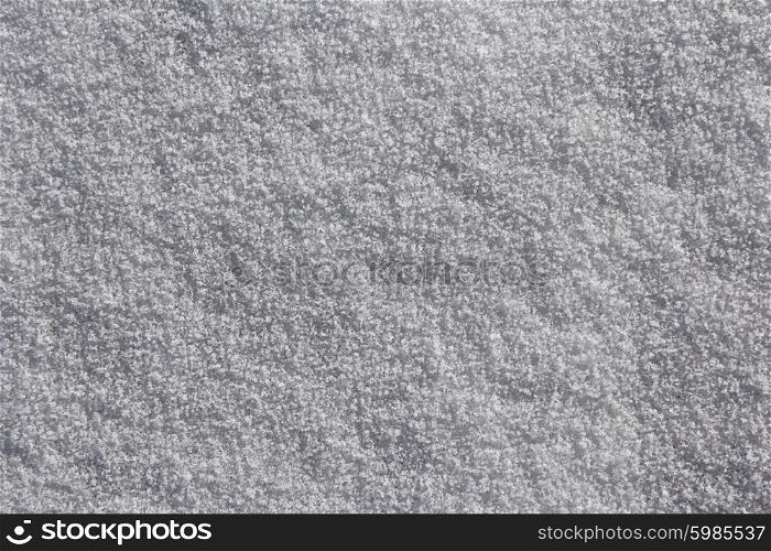 The background of fresh white snow. The background of fresh white snow.