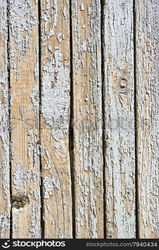 The background of weathered white painted wood. Vintage White Background Wood Wall