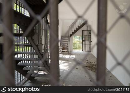 the Bangkok Corrrections Museum a old Security Prison in Banglamphu in the city of Bangkok in Thailand. Thailand, Bangkok, November, 2017. THAILAND BANGKOK CORRECTIONS MUSEUM PRISON