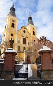 The Baroque Architecture of Eger, Hungry.