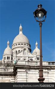 The Basilica of Sacre-Coeur, Montmartre. Paris