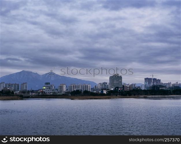 The bay of Sokcho city