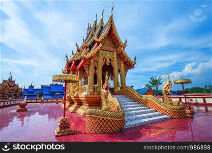 The Beautiful of Wat Pipatmongkol is a Buddhist temple It is a major tourist attraction Sukhothai, northern Thailand.