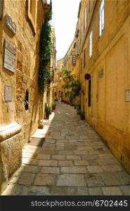 The beautiful streets of Malta.