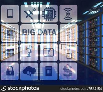 The big data computing concept of modern it technology. Big data computing concept of modern IT technology