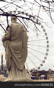The Big Wheel at Place de la Concorde in Paris. France