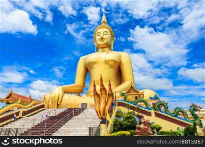 The Biiggest Seated Buddha Image in Thailand
