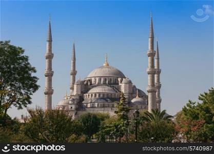 The Blue Mosque (Sultanahmet Mosque) in Istanbul, Turkey