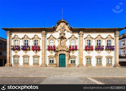 The Braga Town Hall is a landmark building located in Braga, Portugal. In there is located the Camara Municipal, the city local government.