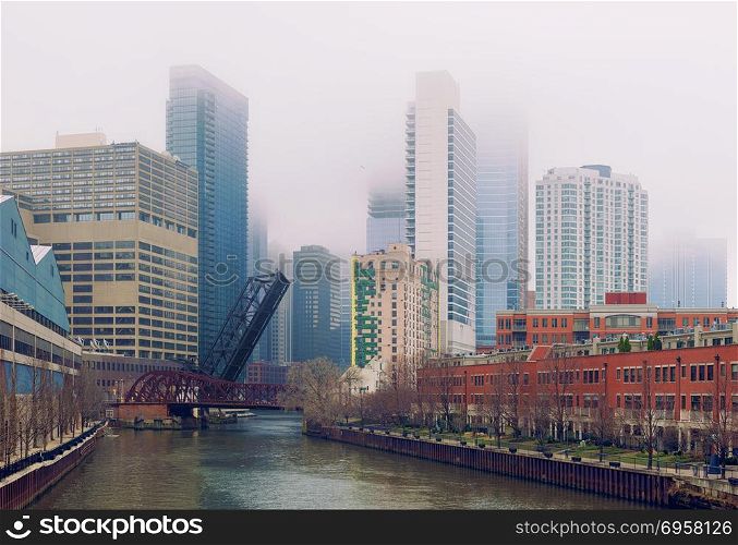 The Bridge in Chicago, illinois, USA
