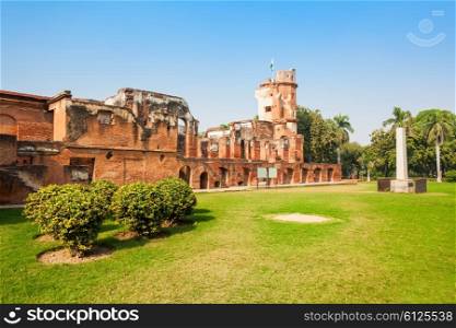 The British Residency complex is a group of several building in a common precinct in the city of Lucknow, India.