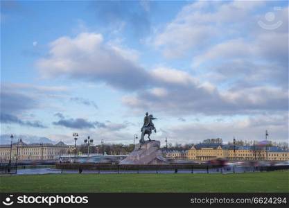 The Bronze Horseman - Emperor Peter I. St. Petersburg. Russia.