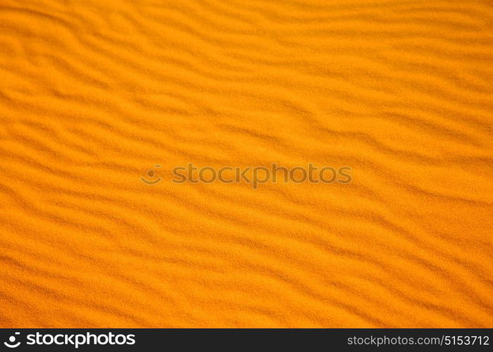 the brown sand dune in the sahara morocco desert