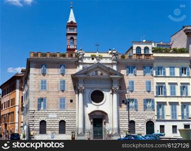 The building of the house of sacred Birgitta in Rome