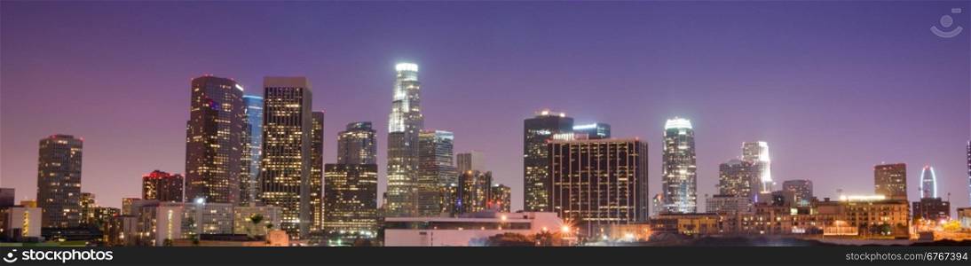 The buildings and Architecture of downtown LA