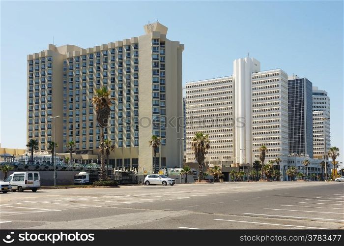 The buildings and streets of Tel Aviv, Israel&rsquo;s largest city