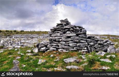 The Burren is a karst-landscape region or alvar in northwest County Clare, in Ireland.