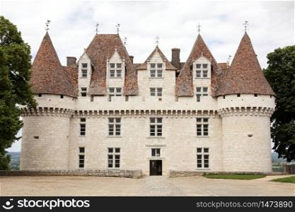 The castle of Monbazillac in Dordogne, France