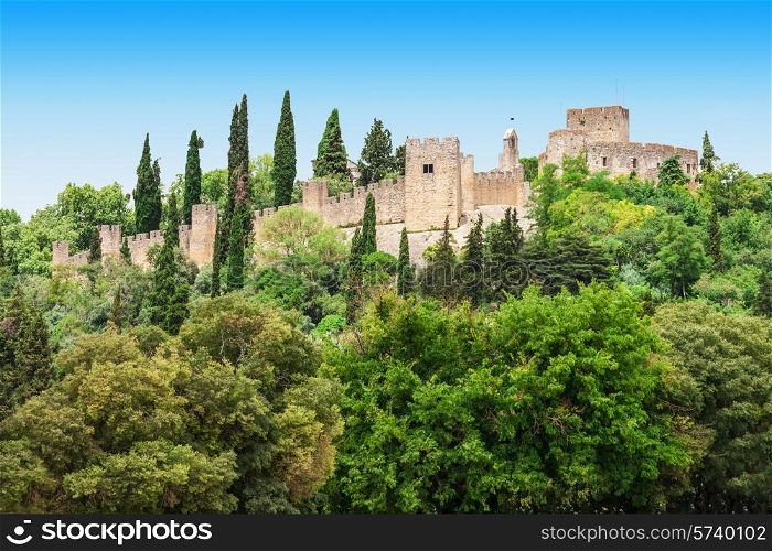 The Castle of Tomar, Tomar city in Portugal