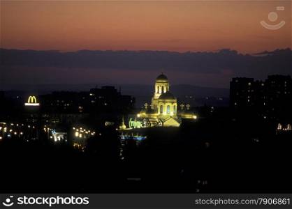 the Cathedral in the city centre of Varna on the Blacksea in Bulgaria in east Europe.. EUROPE BULGARIA VARNA