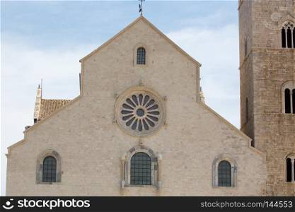 The cathedral in Trani,  Puglia region, Suthern Italy