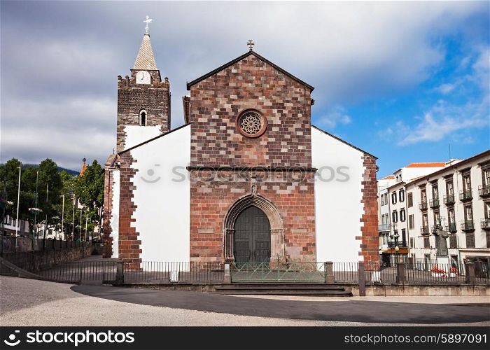 The Cathedral of Our Lady of the Assumption in Funchal, Madeira island, Portugal