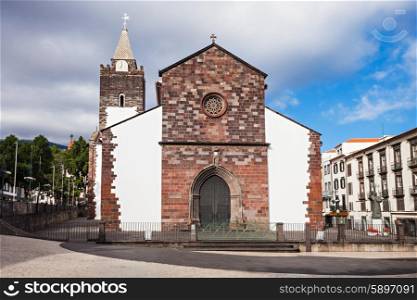 The Cathedral of Our Lady of the Assumption in Funchal, Madeira island, Portugal