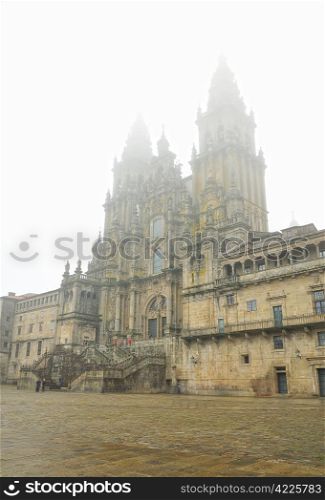 The Cathedral of Santiago de Compostela.