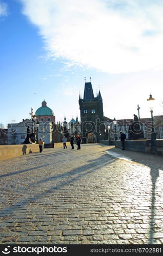 The Charles Bridge, Prague.