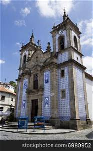 The Church of Saint Peter was built in the 17th century and is the main church of the city of Gouveia, Beira Alta, Portugal