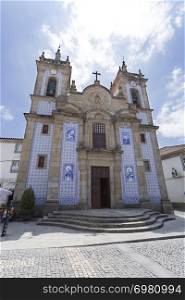 The Church of Saint Peter was built in the 17th century and is the main church of the city of Gouveia, Beira Alta, Portugal