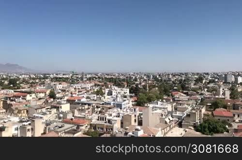 The city center of Nicosia, Cyprus
