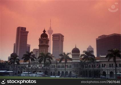 The City centre in the city of Kuala Lumpur in Malaysia in southeastasia.. ASIA MALAYSIA KUALA LUMPUR