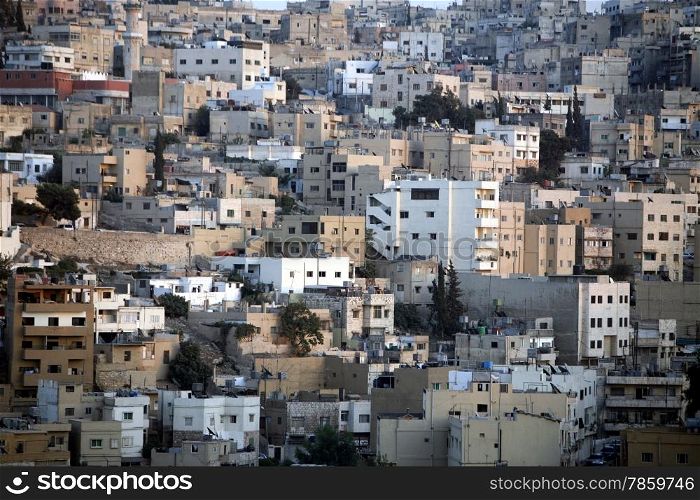 The City Centre of the City Amman in Jordan in the middle east.. ASIA MIDDLE EAST JORDAN AMMAN