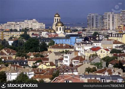 the city centre of Varna on the Blacksea in Bulgaria in east Europe.. EUROPE BULGARIA VARNA