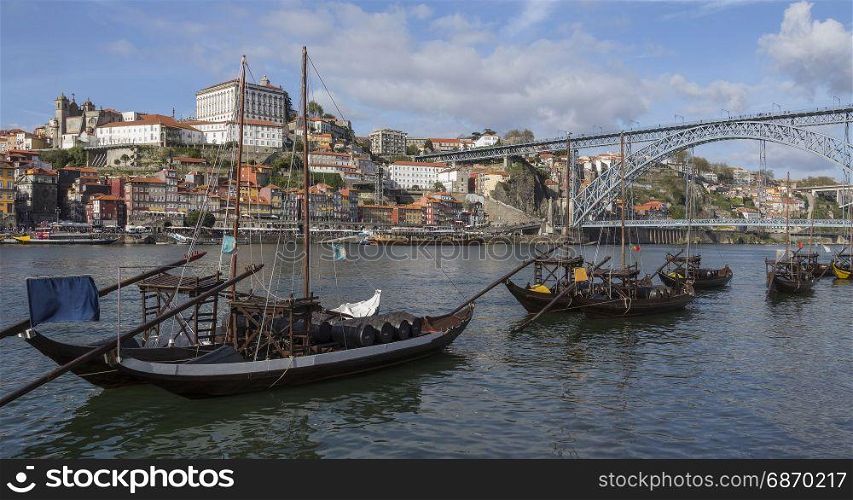 The city of Oporto (or Porto) in Portugal. Porto is one of the oldest European ports, and its historical centre was proclaimed a World Heritage Site by UNESCO in 1996. One of Portugal&rsquo;s internationally famous exports, port wine, is named after Porto, since the cellars of Vila Nova de Gaia, were responsible for the packaging, transport and export of the fortified wine.