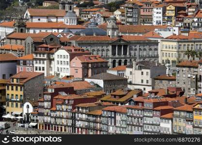 The city of Oporto (or Porto) in Portugal. Porto is one of the oldest European ports, and its historical centre was proclaimed a World Heritage Site by UNESCO in 1996. One of Portugal&rsquo;s internationally famous exports, port wine, is named after Porto, since the cellars of Vila Nova de Gaia, were responsible for the packaging, transport and export of the fortified wine.