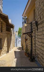 The city of Safed in northern Israel in the Galilee, which has retained its unique status as a center for Judaica with many sites.