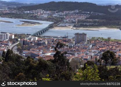 The city of Viana do Castelo in northern Portugal
