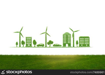 The clean energy and environment - 3d rendering. Clean energy and environment - 3d rendering