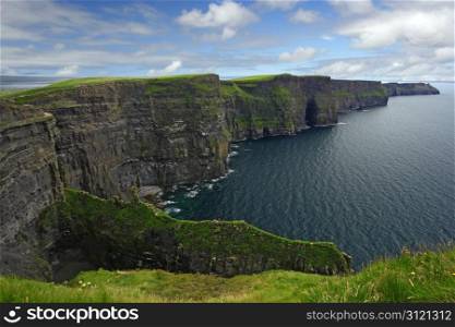 The Cliffs of Moher in the republic of Ireland.