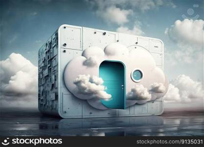 The Cloud Storage Created with Generative AI Technology