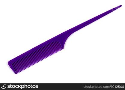 The comb isolated on white background