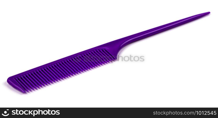 The comb isolated on white background