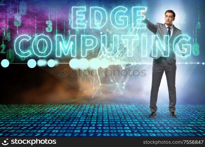 The concept of cloud edge and fog computing. Concept of cloud edge and fog computing