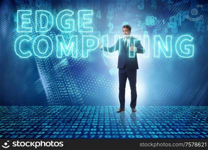 The concept of cloud edge and fog computing. Concept of cloud edge and fog computing